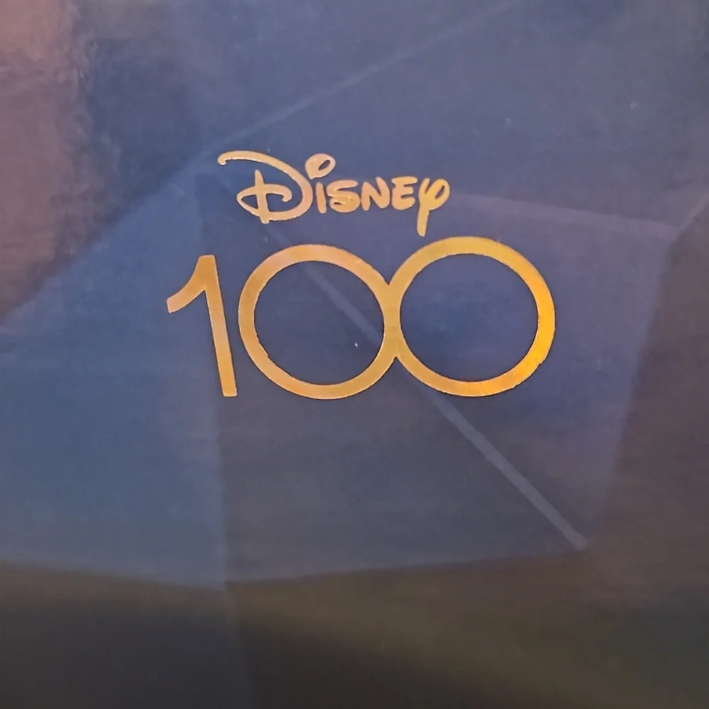 Disney Mickey Mouse 100th Anniversary womens Gold & Black watch
